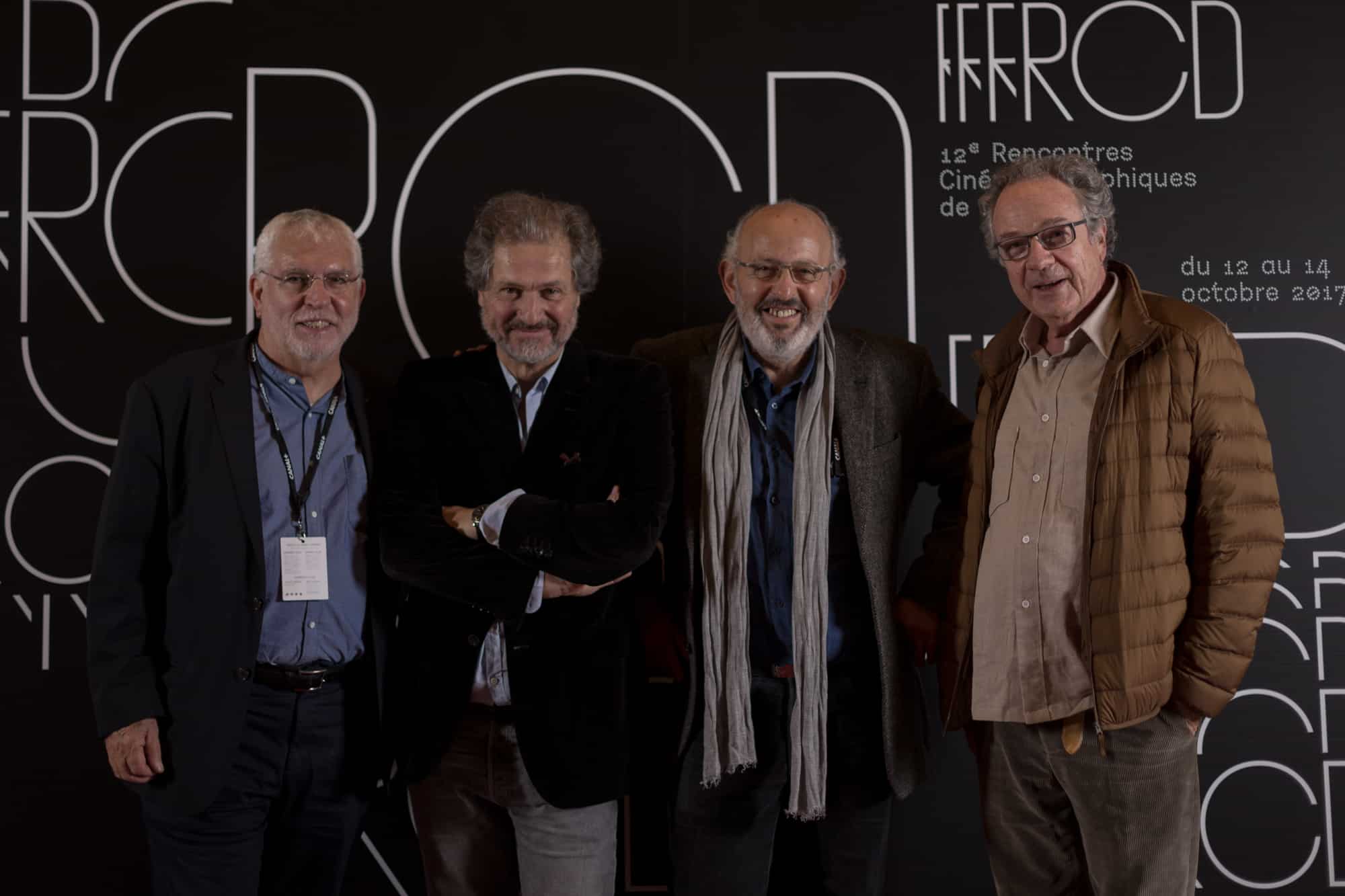 EICAR International Department's Director Bob Swain, with Jean Achache at the Rencontres Cinématographiques de Dijon - ©Matthieu BEGEL